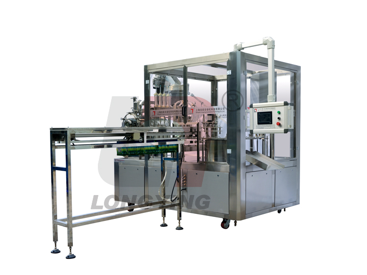 龍應(yīng)全自動給袋式灌裝封口機 龍應(yīng)全自動給袋式灌裝封口機