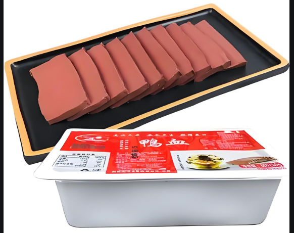 龍應(yīng)鴨血豆腐全自動(dòng)灌裝封口機(jī)